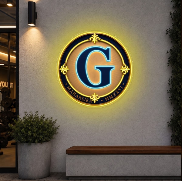 LED Neon Acrylic Sign | Maharlika "G"