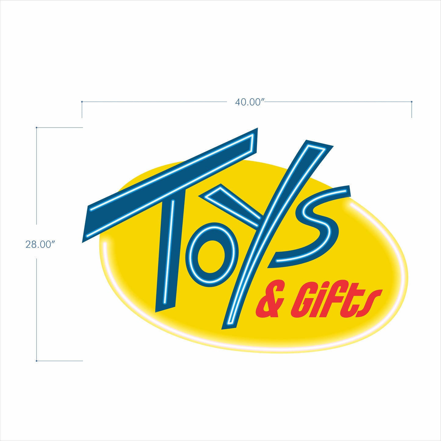 LED Neon Acrylic Sign - Fast Fill | Toys & Gifts