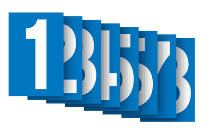Chevron - Aluminum Fonts - 9"x5-7/8"