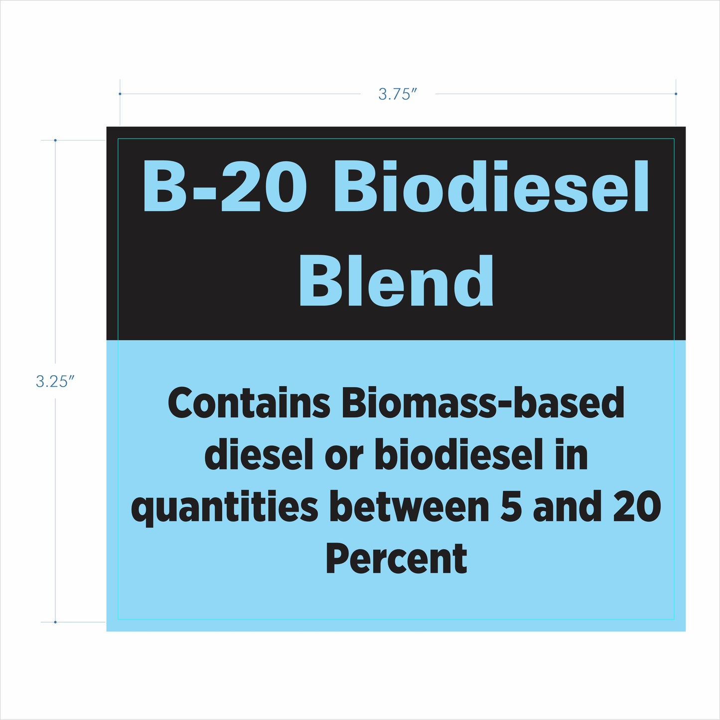 B20 Biodiesel Blend