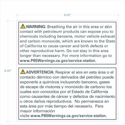 CA Prop 65 - Warning