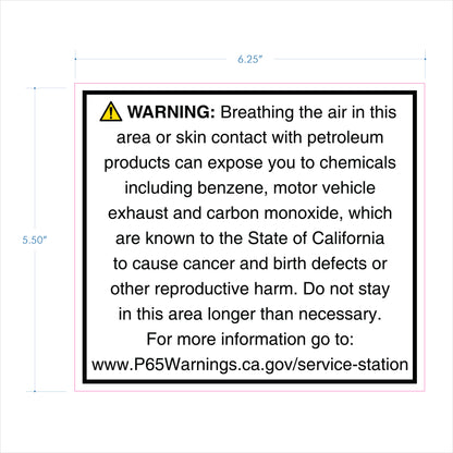 CA Prop 65 - Warning