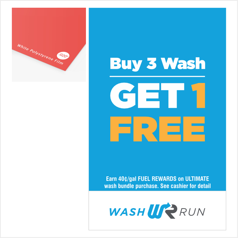 Conico Oil - WashRun - Styrene Inserts