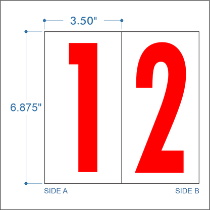 Shell - Aluminum Fonts - 6.875"x3.5"