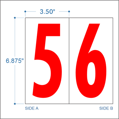 Shell - Aluminum Fonts - 6.875"x3.5"