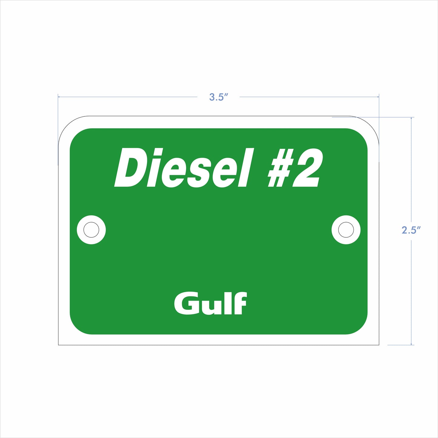 Tank Tags - Gulf